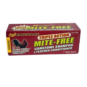 MITE FREE SHAMPOO 10ML (24 SACHET)
